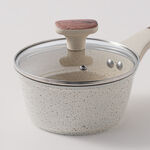 ألبرتو طقم قدور 7 قطع ألومنيوم، كريمي image number 9