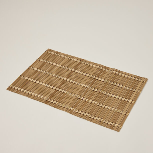 مفرش طاولة من الخيزران لون بني من البرتو  image number 0