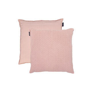 Cottage 100% cotton jacquard cushion 50*50cm pink