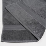 Boutique Blanche grey ultra soft cotton bathroom towl 70*140 cm image number 3