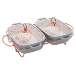 Twin Rectangle Food Warmer Sunbuli 12" image number 1