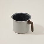 Alberto Non Stick Grey Milk Pan With Wooden Handle  image number 0