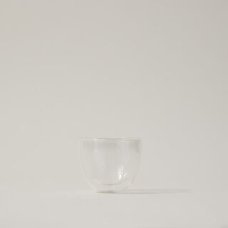 Dallaty white porcelain and glass Tea and coffee cups set 18 pcs