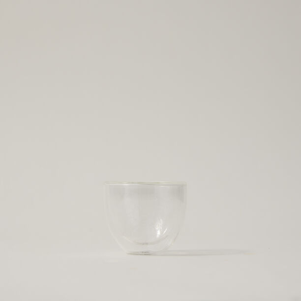 Dallaty white porcelain and glass Tea and coffee cups set 18 pcs image number 3