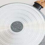 Alberto aluminium 7pcs cookware set, grainstone grey image number 5