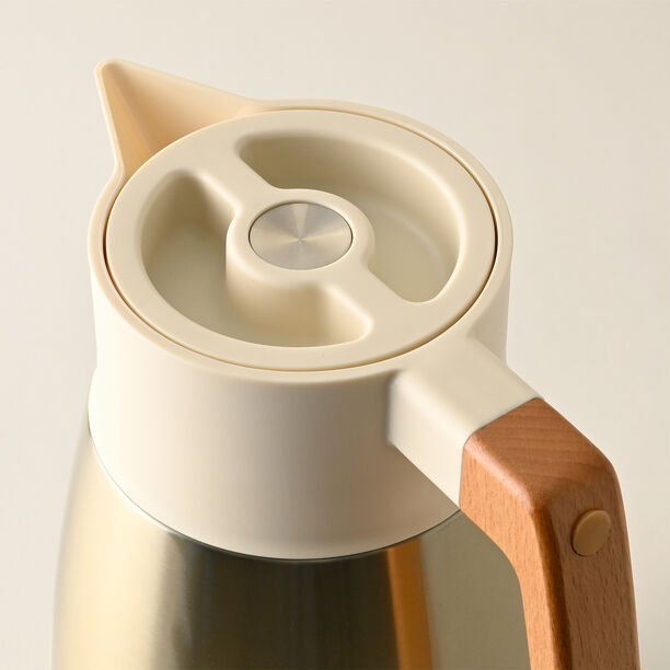 Dallety Steel Vacuum Flask Nature Matt Gold 1.5L image number 1