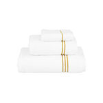 Cotton white bath towel,70*140 cm image number 2