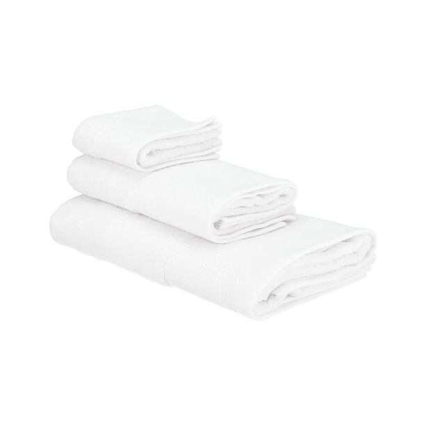 100% cotton, embroidered hand towel, white 50*100 cm image number 5