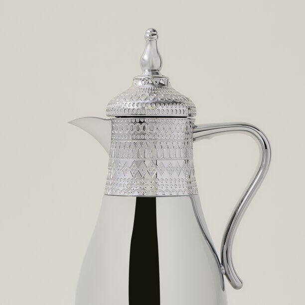 Dallaty jambiyah set of 2 silver steel vacuum flask image number 4