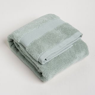 Boutique Blanche light green cotton ultra soft hand towel 100*50 cm