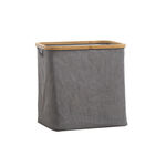 Fabric & Bamboo Basket&nbsp; 38*26*26Cm image number 0