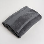 Boutique Blanche grey ultra soft cotton bathroom towl 100*150 cm image number 1