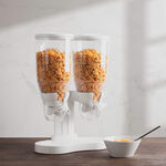 Alberto Double Cereal Dispenser White Color image number 6