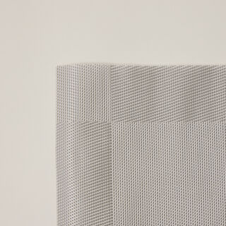 لا ميسا طقم لبادات مائدة بلاستيك رمادي 4 قطع 30*45 سم