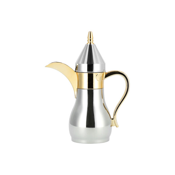 Dallaty mini vacuum flask chrome/gold 3 ml image number 0