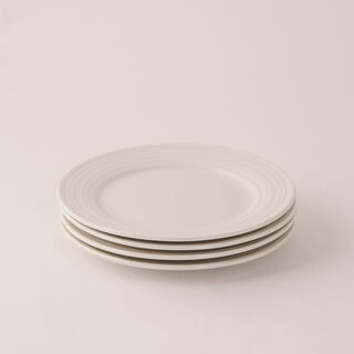 La Mesa embossed porcelain pack of 4 pcs side plate