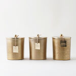 ألبرتو طقم علب حفظ ستانلس ستيل 3 قطع 12*12*14سم، ذهبي image number 0