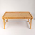 صينية تقديم من الخيزران مع أرجل image number 1