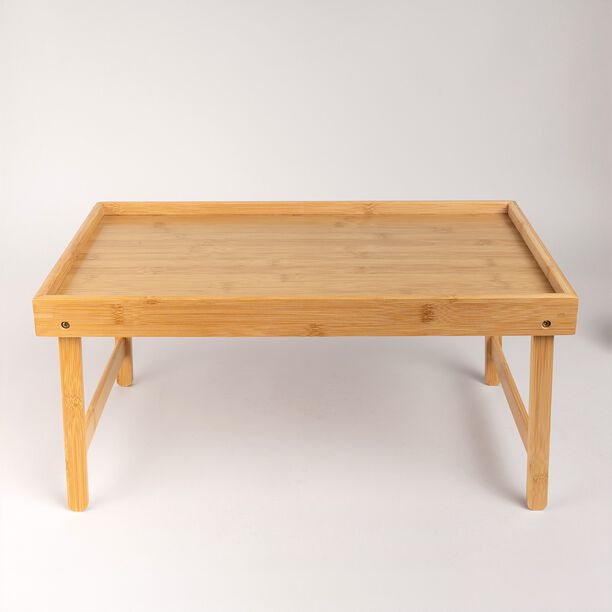 صينية تقديم من الخيزران مع أرجل image number 1