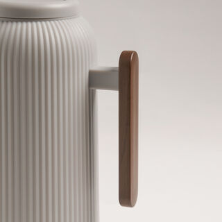 Dallaty plastic grey vacuum flask 1L