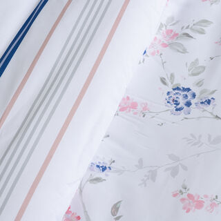 Cottage microfiber twin comforter 4 pcs set, multicolor, 160*220cm