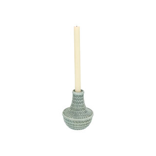 Taper Candle Holder Blue