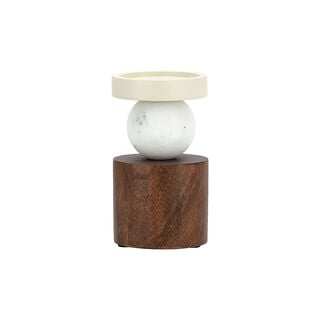 Candle Holder Dia 9* Ht:16 Cm