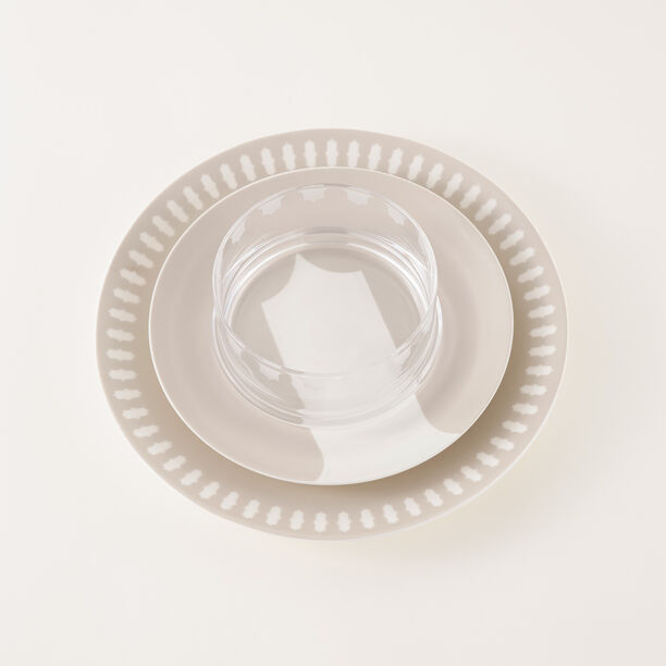 La Mesa RUAQ 18 Piece Beige Dinner Set image number 2