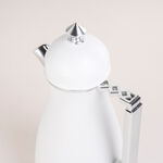 Dallaty 2 Pieces Plastic Vacuum Flask Koufa White & Silver 1L image number 2