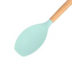 Alberto Silicone Spatula With Wooden Handle Blue  image number 2
