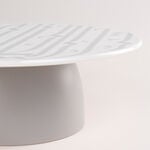 La Mesa grey/white porcelain 1 cake stand image number 3