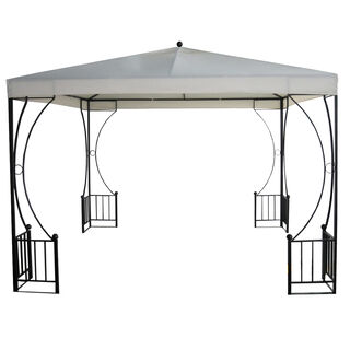 Gazebo umbrella, size 3*3*2.5m, white