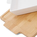 Square Plate With Bamboo image number 2