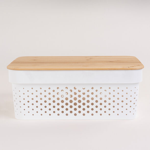 Infinty Basket With Bamboo Lid image number 1