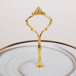 Honey Marble 2 Tier Cake Stand image number 2