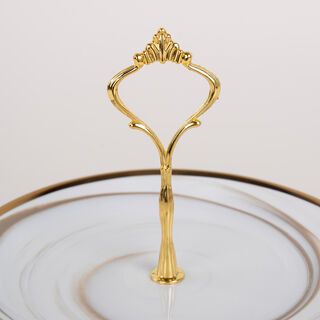 Honey Marble 2 Tier Cake Stand