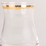 La Mesa white porcelain and glass tea and coffee cups set 18 pcs image number 3