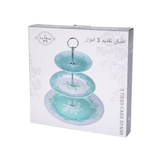 La Mesa Rosa 3 Tiers Cake Stand Tiffany