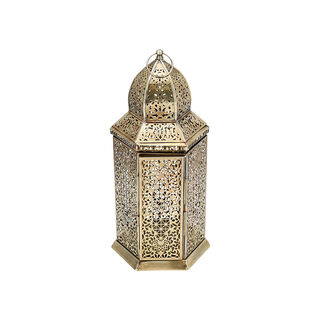 Metal Lantern 19*19*43 Cm