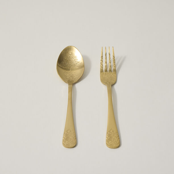 16 Pcs Cutlery Set Royal Gold image number 2