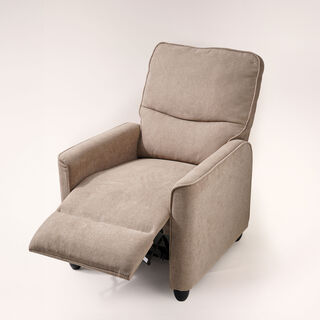 Cottage push back recliner casey beige 71*90*104 cm