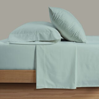 Sateen Cotton Twin Fitted Sheet 120*200+35Cm