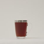 Tea Glass Set 6 Pieces Double Line Silver image number 0