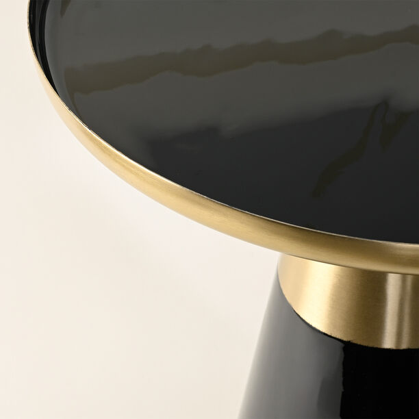 Homez Side Table Metal Gold, 50*50*54Cm image number 1