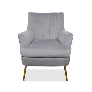 هومز كرسي هامبتونز 80*73*70سم، رمادي