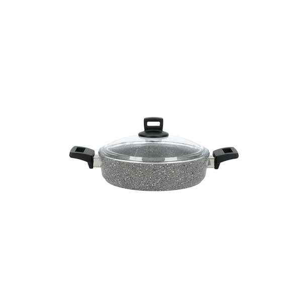 Alberto 9 piece grey granite cookware set image number 7