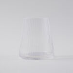 La Mesa 4 Pcs Ribbed Tumbler Glass Set, Clear 8.5*8.5*9.5 Cm image number 3
