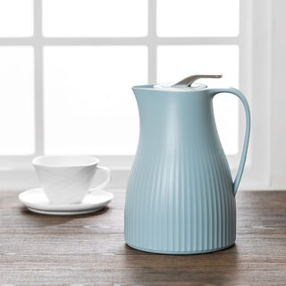 Dallety Plastic Vacuum Flask Bear Blue 1L