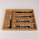 Alberto Bamboo Utensils Drawer Organizer L:36* W:27* H: 4.5Cm image number 3