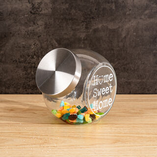 برطمان تخزين زجاج بغطاء معدني سعة 1550 مل من البرتو 